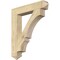 Ekena Millwork Balboa Arts & Crafts Rough Sawn Bracket, Douglas Fir, 6"W x 36"D x 42"H BKT06X36X42BOA03RDF - alternate 1